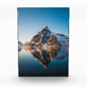 Norwegen Lofoten Mountain Fotoblock (Vorderseite)