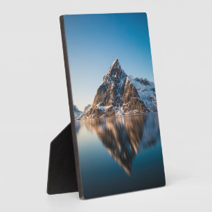 Norwegen Lofoten Mountain Fotoplatte