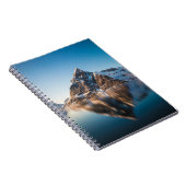 Norwegen Lofoten Mountain Notizblock (Rechte Seite)