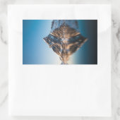 Norwegen Lofoten Mountain Rechteckiger Aufkleber (Tasche)