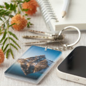 Norwegen Lofoten Mountain Schlüsselanhänger (Vorderseite rechts)