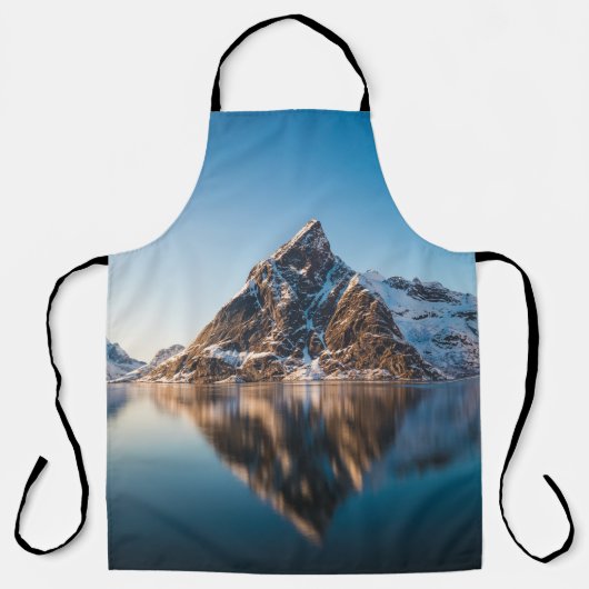 Norwegen Lofoten Mountain Schürze (Vorderseite)