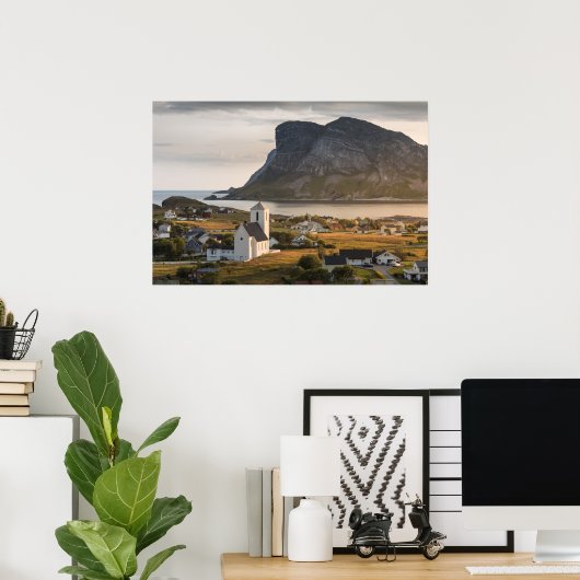Norwegen Lofoten Poster (Heimbüro)