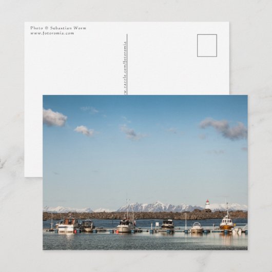 Norwegen Lofoten Postkarte (Vorne/Hinten)