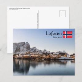 Norwegen Lofoten Postkarte