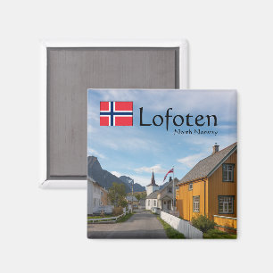Norwegen Lofoten Reine Magnet