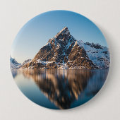Norwegen Lofoten Souvenir Button (Vorderseite)