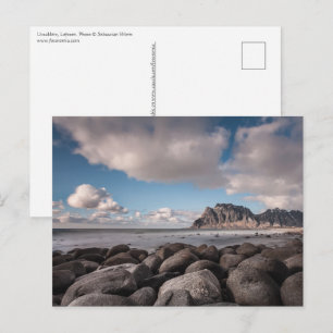Norwegen Lofoten Uttakleiv Postkarte