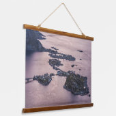 Norwegen Lofoten Wandteppich Mit Holzrahmen (Gewinkelt)