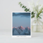 Norwegen Lyngen Mountains Postkarte (Stehend Vorderseite)