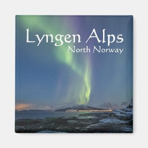 Norwegen Lyngen Souvenir Magnet