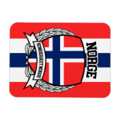 Norwegen Magnet (Horizontal)