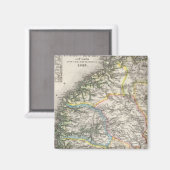 Norwegen Magnet (Vorderseite/Rückseite)