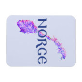 Norwegen Magnet (Horizontal)