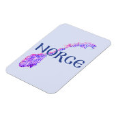 Norwegen Magnet (Linke Seite)