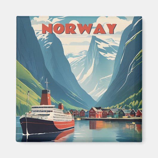 Norwegen Magnet (Vorne)