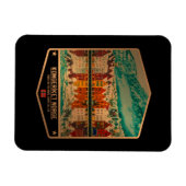 Norwegen Magnet (Horizontal)