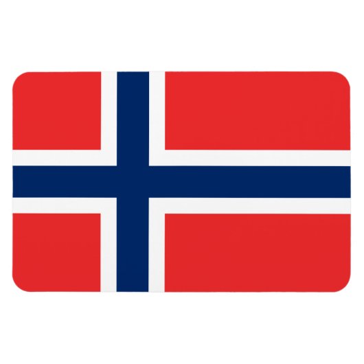 Norwegen Magnet (Horizontal)