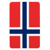 Norwegen Magnet (Vertikal)