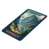 Norwegen Magnet (Linke Seite)
