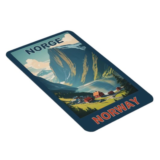Norwegen Magnet (Rechte Seite)
