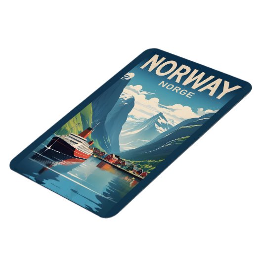 Norwegen Magnet (Linke Seite)