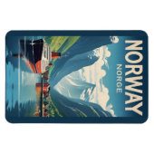 Norwegen Magnet (Horizontal)