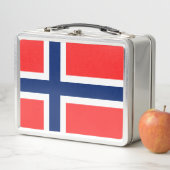 Norwegen Metall Brotdose (Beispiel)