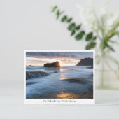 Norwegen Midnight Sun Postkarte (Stehend Vorderseite)