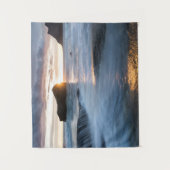 Norwegen Midnight Sun Wandteppich (Vorderseite)