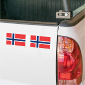 Norwegen mit Anteilen, Norwegen-Flagge Autoaufkleber (Auf Lkw)