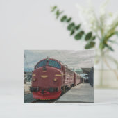 Norwegen. NOHAB Di3 616 in Trondheim S Postkarte (Stehend Vorderseite)