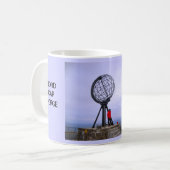 Norwegen, Nordkap, Kugelsymbol Kaffeetasse (Vorderseite Links)