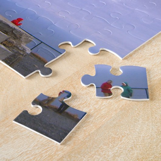 Norwegen, Nordkap, Kugelsymbol Puzzle (Seite)