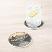 Norwegen Norge Skandinavien Europa Getränkeuntersetzer (Seite)