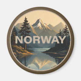 Norwegen Norge Skandinavien Europa Magnet