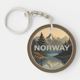 Norwegen Norge Skandinavien Europa Schlüsselanhänger