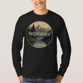 Norwegen Norge Skandinavien Europa T-Shirt