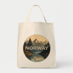 Norwegen Norge Skandinavien Europa Tragetasche