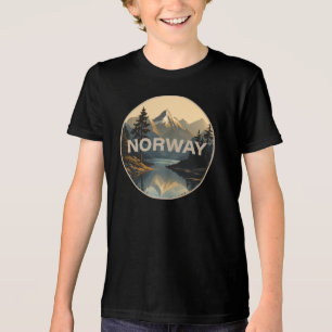 Norwegen Norge Skandinavien Europa Tri-Blend Shirt
