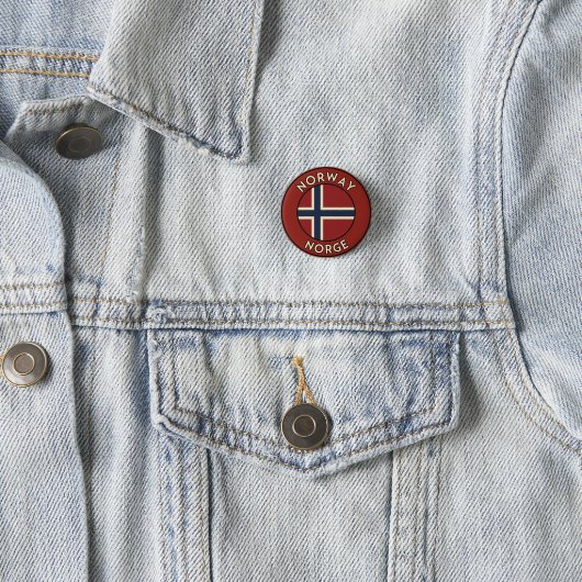 Norwegen Norway Button (Beispiel)