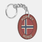 Norwegen Norway Schlüsselanhänger (Vorderseite links)