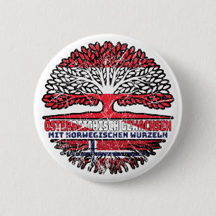 norwegen Norwegisch Österreichisch Österreich Baum Button