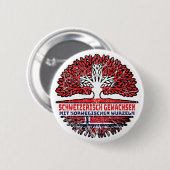 Norwegen Norwegisch Schweizer Schweiz Baum Wurzel Button (Vorne & Hinten)