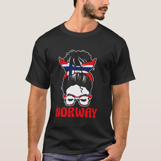 Norwegen Norwegisch T-Shirt (Vorderseite)