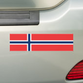 Norwegen/norwegische Flagge Autoaufkleber (Auf Auto)