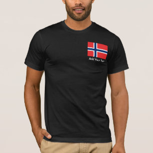 Norwegen - norwegische Flagge T-Shirt