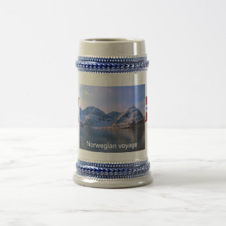 Norwegen, norwegische Reise Bierglas