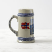 Norwegen, norwegische Reise Bierglas (Links)