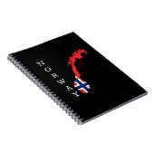 Norwegen Notizblock (Rechte Seite)